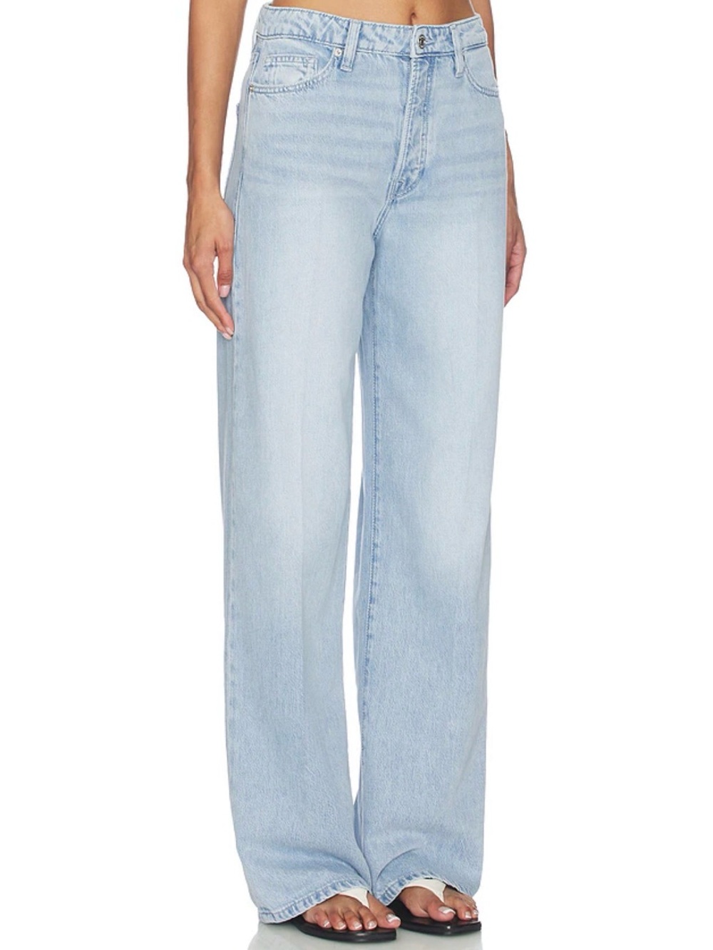 Good American Weightless High Wide Jeans in Indigo Sz12/31